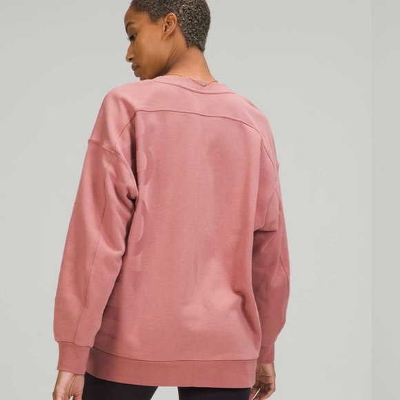 Lululemon Perfectly Oversized Crewneck *Logo Size 6 Color: Spiced Chai EUC - Picture 2 of 12